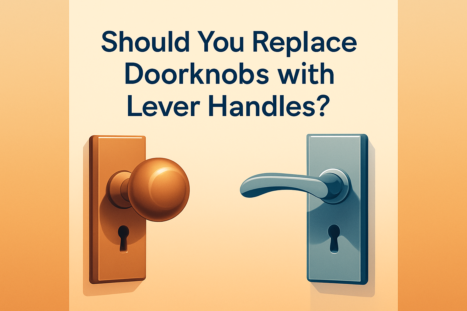 Should You Replace Doorknobs with Lever Handles?