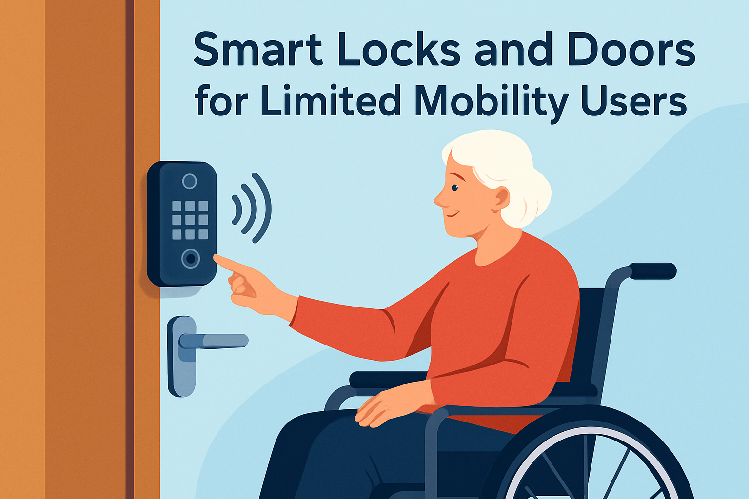 Smart Locks and Doors for Limited Mobility Users
