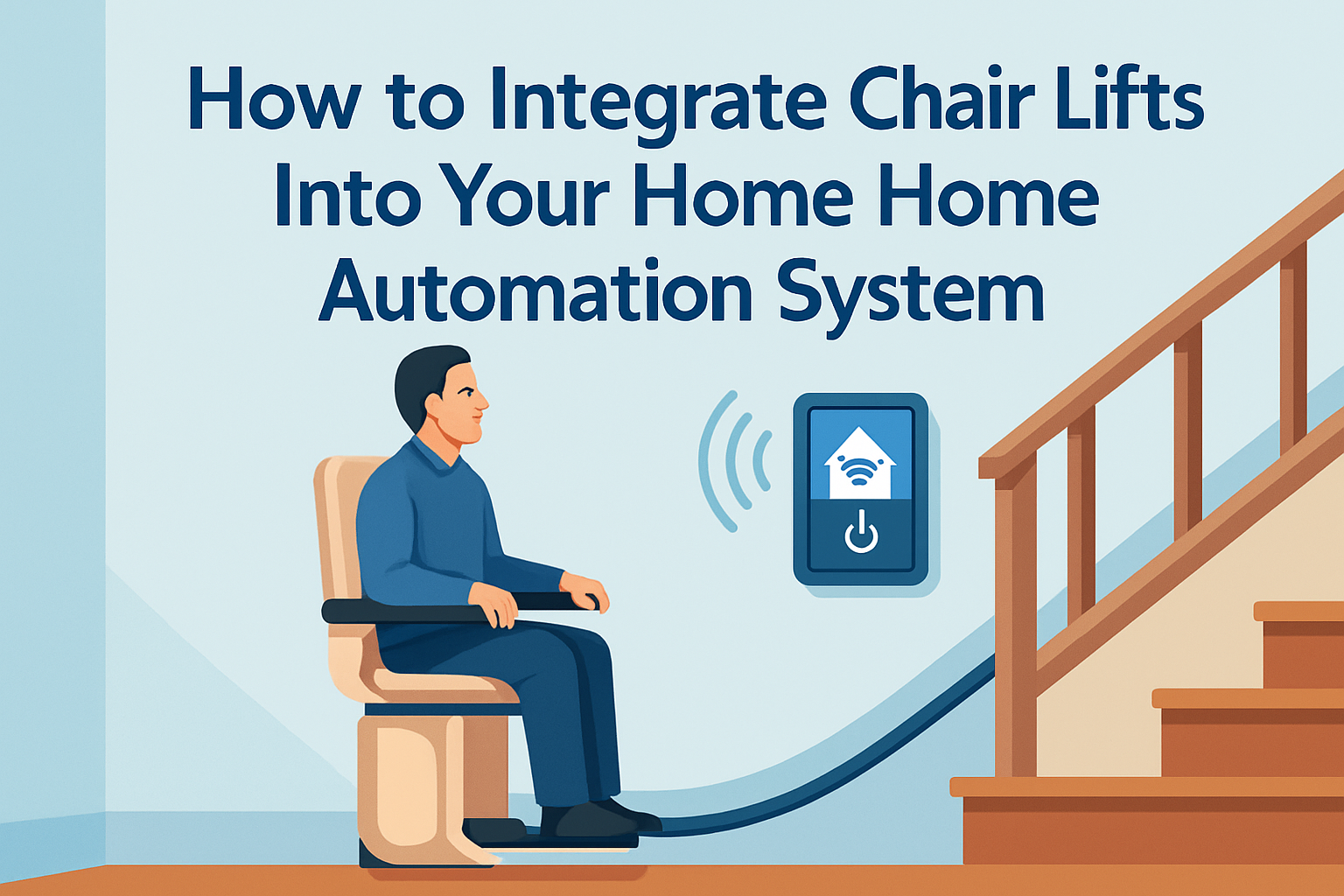 How to Integrate Chair Lifts Into Your Home Automation System