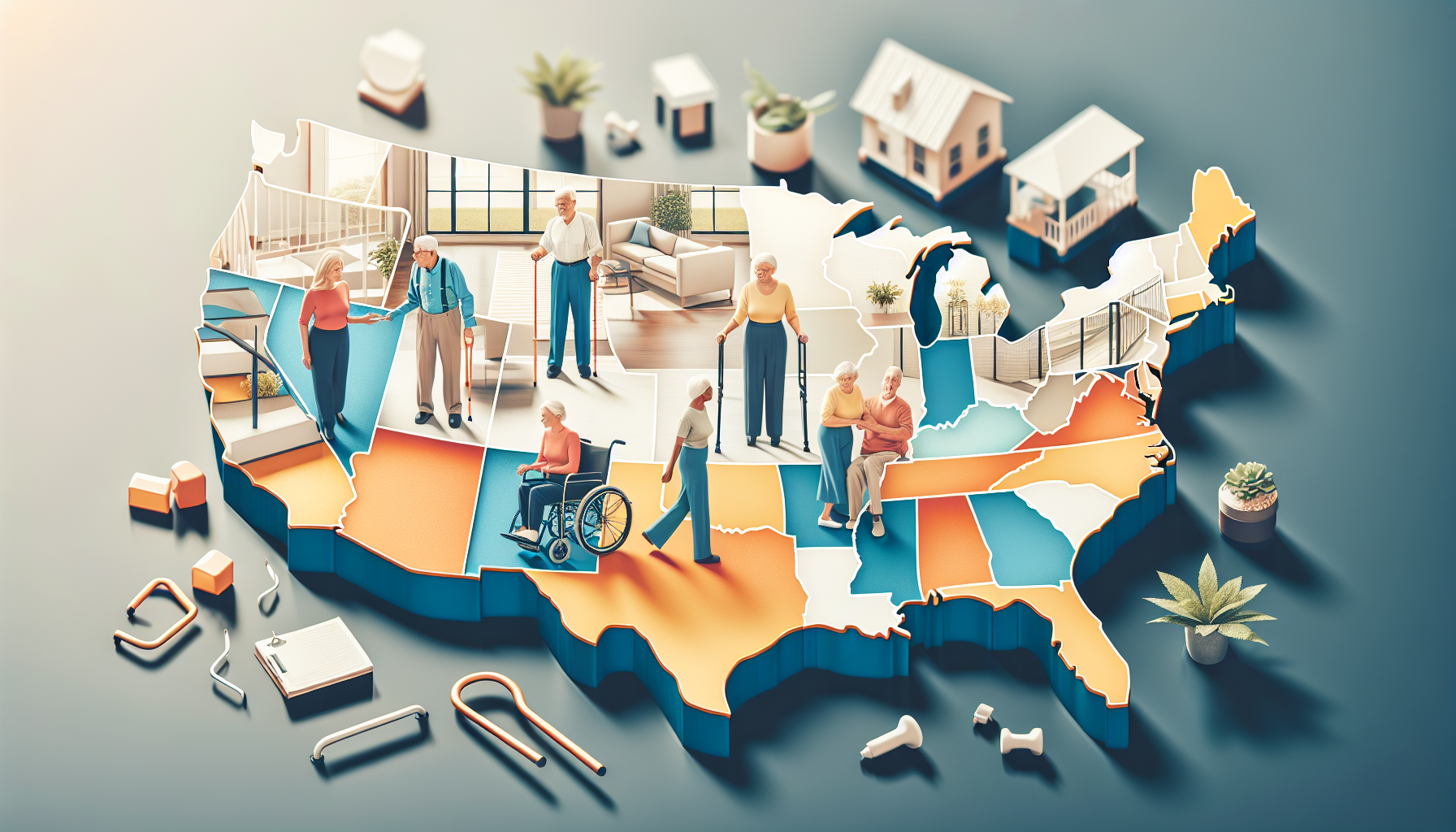 Best States for Aging in Place With Accessibility Support