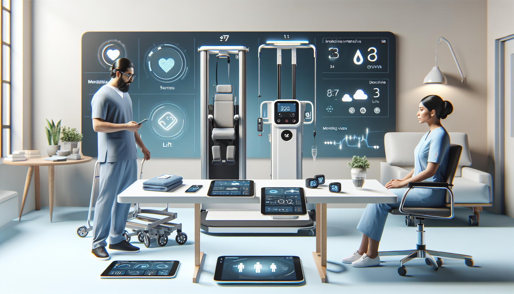 Smart Devices That Help Caregivers Monitor Lift Use