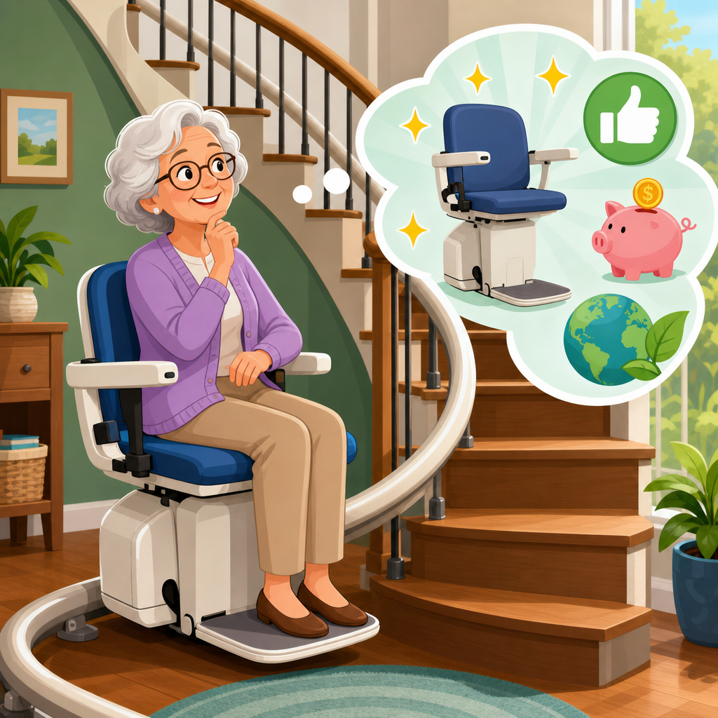 Are Refurbished Curved Stair Lifts Worth It?