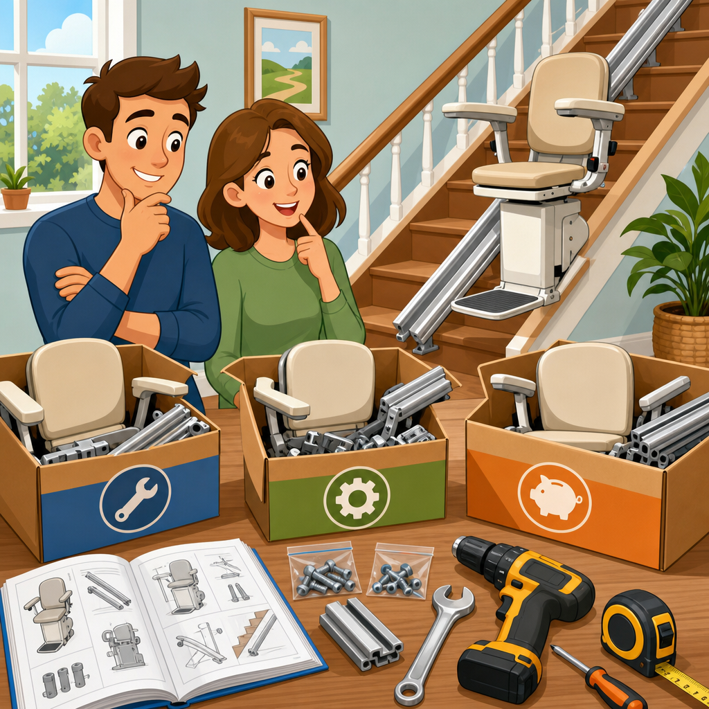Comparing DIY Kits for Budget Stair Lift Installation