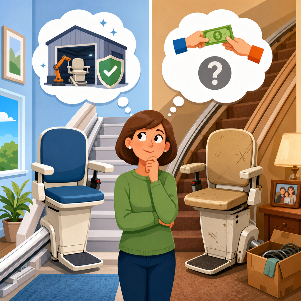 Factory Refurbished vs. Privately Sold Chair Lifts