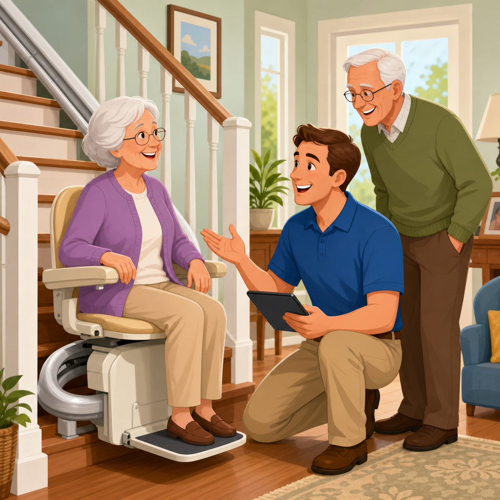 Reputable Dealers for Used Stair Lifts Near You
