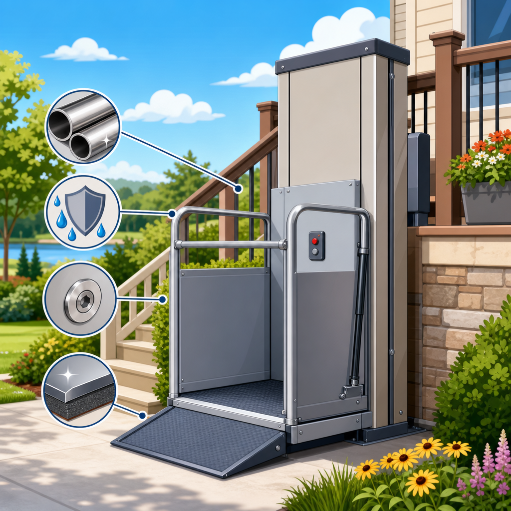 Rust-Resistant Features to Look for in Outdoor Lifts