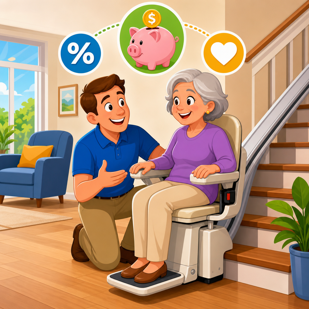 Interest-Free Chair Lift Financing: Where to Find It