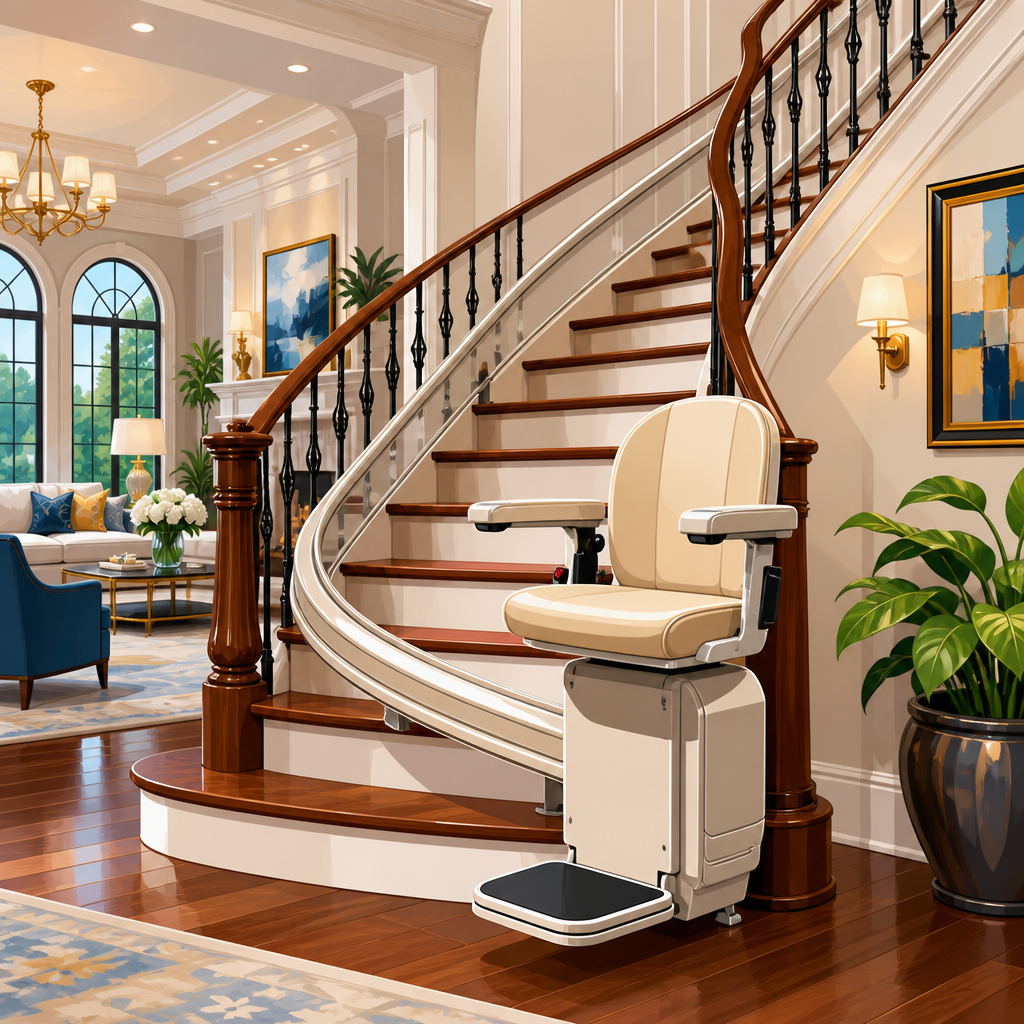 Best Premium Stair Lifts for High-End Home Renovations