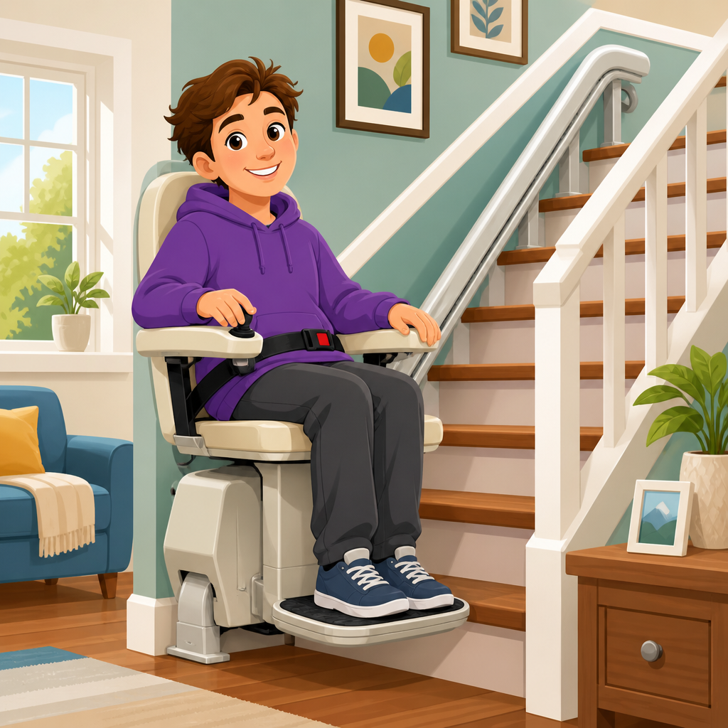 Best Stair Lifts for People With Muscular Dystrophy