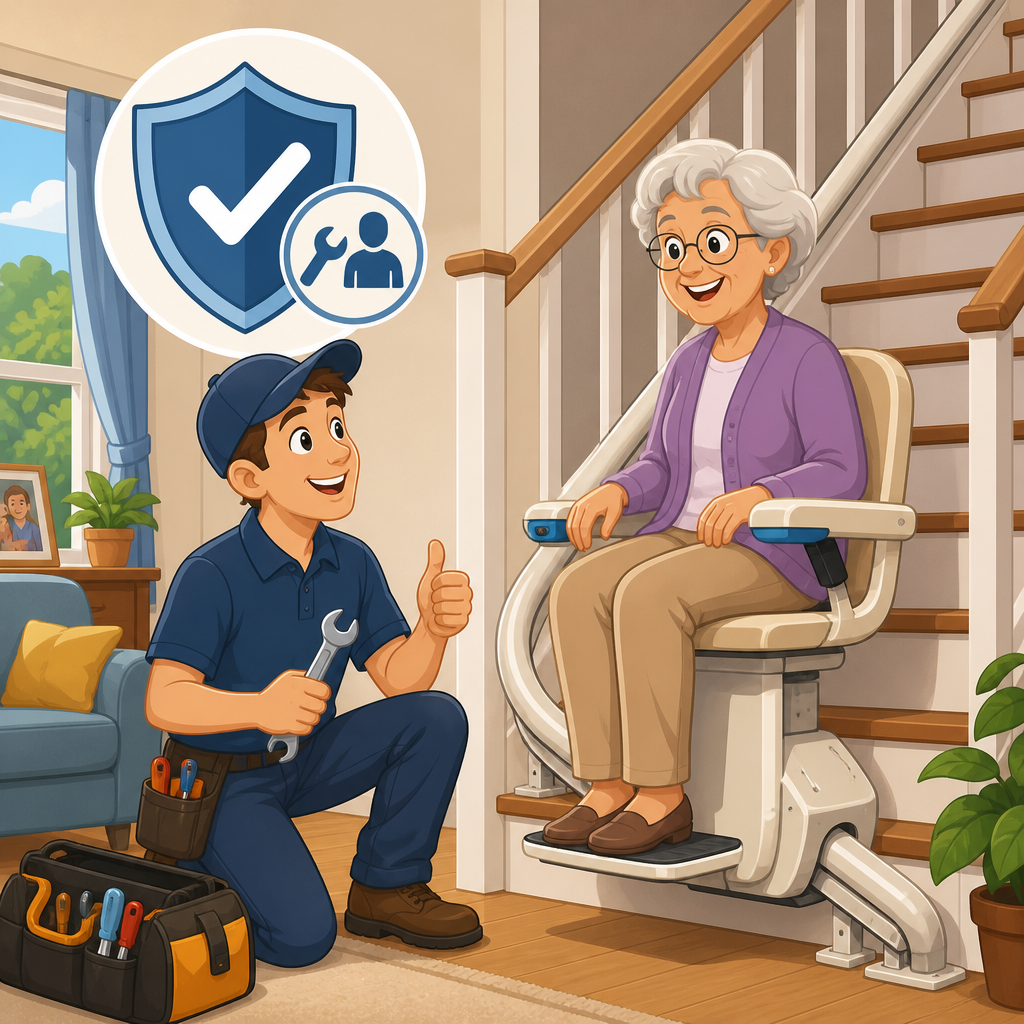 Does a Stair Lift Warranty Cover Labor and Service Calls?